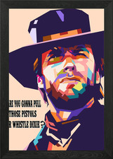 Quadro con cornice Clint
