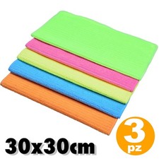 3 PEZZI PANNO STROFINACCIO DA