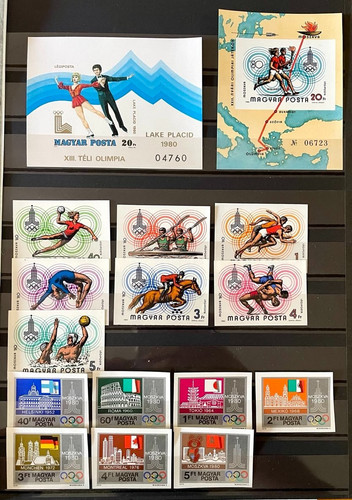 Ungheria 1980 olimpiadi mosca - 1980,