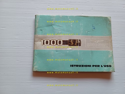 Moto guzzi 1000 - 1000, 1982-83