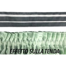 FETTUCCIA Per TENDA Riloga ARRICCIA Tende Mod. ZIG ZAG A Metro