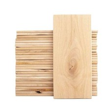 Tavole Grigliate Ontano CONFEZIONE DA 30 - 5x11" Tavole Grandi per Salmone, Pollo e Altro