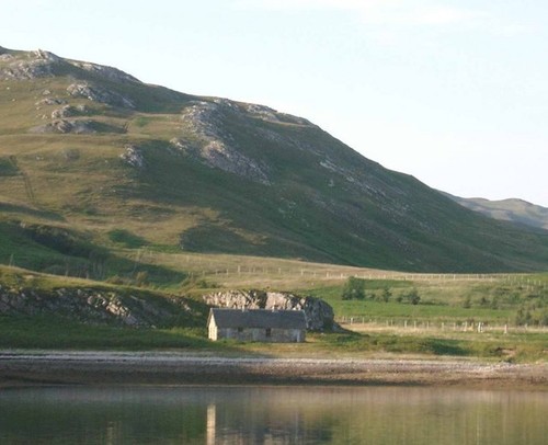 Photo 6x4 cruib lodge loch - cruib,