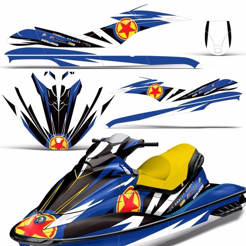 Adesivi grafica kit - adesivi, jet