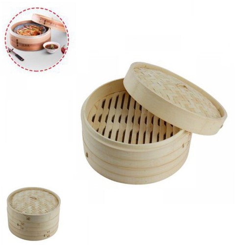 Vaporiera bamboo cottura - vaporiera,