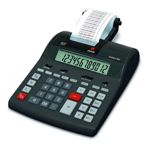 Calcolatrice scrivente - , da