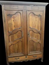 armadio Antico Provenzale In Noce Luigi XV