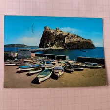 ISCHIA IL CASTELLO ARAGONESE CARTOLINA A COLORI