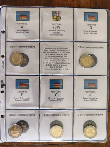 Euro commemorativi germania - euro,