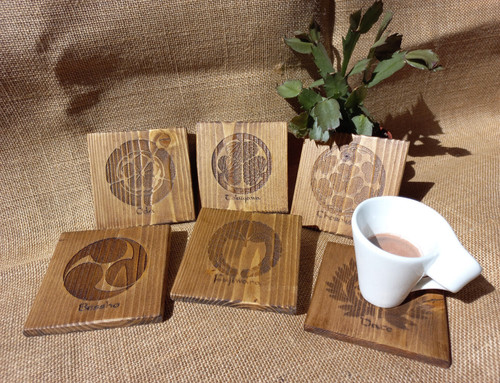 Sottobicchieri kamon - sottobicchieri,