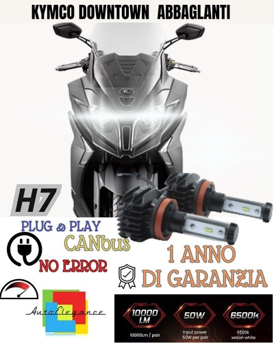Kit led 6000k bianco - h8,