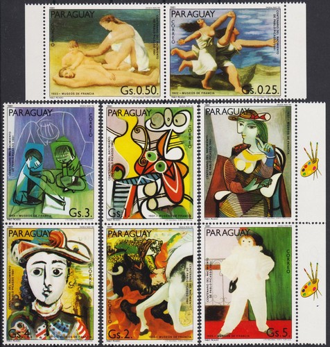 Paraguay 1981 picasso arte - picasso,