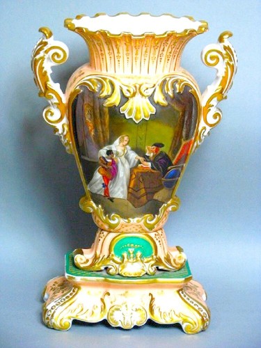 Vaso porcellana vedute - porcellana,