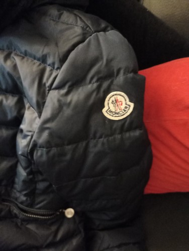 Moncler blu piumino bambina - piumino,