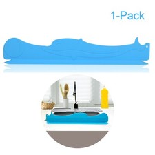 Lavello Cucina Silicone Protezione Spruzzi Acqua 17,25 Pollici Standard Lavello Singolo