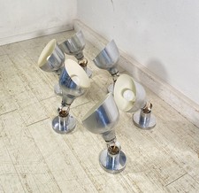 SET 6 APPLIQUE Franco Albini Sirrah AM/AS ANNI 60 LAMPADA PARETE DESIGN ITALY