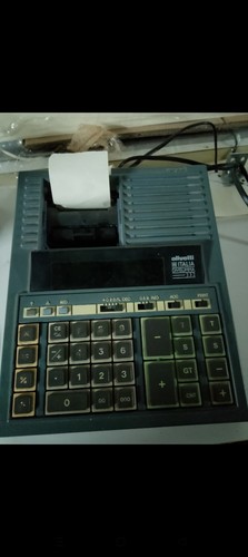 Calcolatrice olivetti vintage - olivetti,
