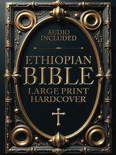 ETHIOPIAN BIBLE in English Complete [LARGE PRINT]: Full Apocrypha with Tobit, Ba