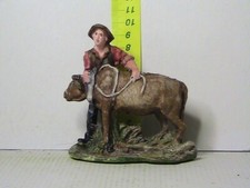 Statuina Presepe Terracotta/pasta/gesso? chialù/rovello/salpa? cm ?vedi foto