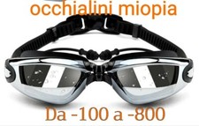 Occhialini nuoto graduati -