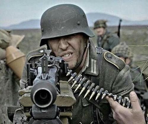 Soldato tedesco wehrmacht con - tedesco,