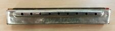 Vecchia Armonica a bocca M HOHNER BRAVI ALPINI Made in Ulm Wien Germany 9 Fori