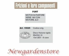 Disco frizione 15525