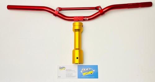 Manubrio naked rosso mozzo - manubrio,