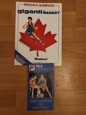 Giganti del Basket N.7 1976 Speciale Olimpiadi Montreal con inserto FILA