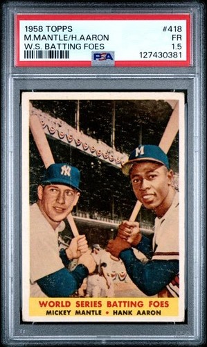 1958 topps mickey - topps,