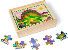 Puzzle Dinosauri in Scatola