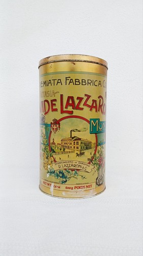Scatola latta vintage amaretti - scatola,