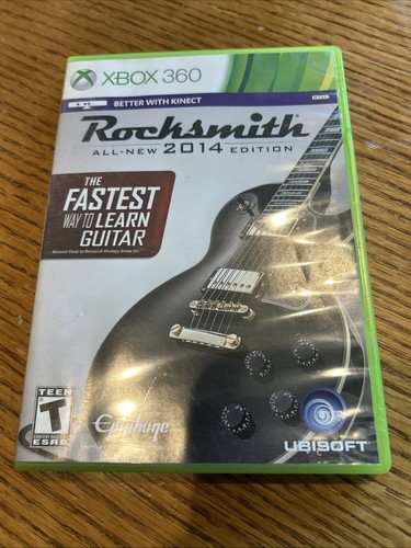 Xbox 360 rocksmith 2014 - 360,