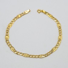 Bracciale uomo in oro giallo