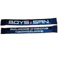 Sciarpa  “Boys San” Inter, nuova, in lana