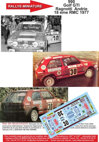 Decals ref 0990 vw - 0990,