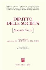 Diritto delle società. Manuale breve