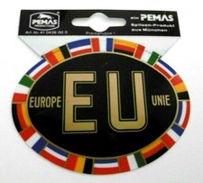 Adesivo Auto EU Targa Europa