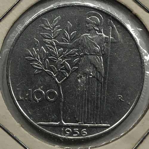 1956 italy 100 - 1956, lire