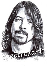 FOO FIGHTERS STAMPA ARTISTICA