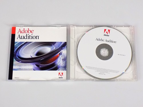 Adobe audition cd rom - adobe, cd-rom