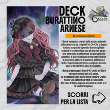 Yugioh! Mazzo Deck BURATTINO