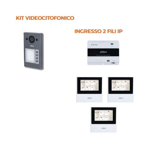 Dahua kit videocitofonico - dahua,