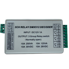 3 Channel 5A DMX512 Decoder