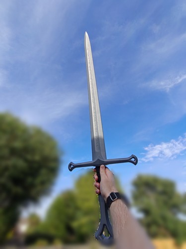 Printed anduril replica - 3d,
