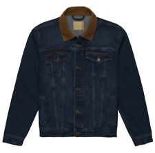 ROBE DI KAPPA Giubbotto Giacca Jeans Blu Indigo  Uomo Tg M