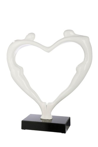 55436 scultura coppia cuori - di,