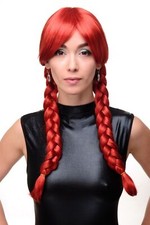 Donna Parrucca Cosplay Rosso