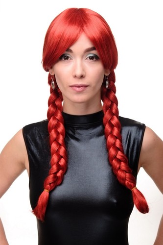 Donna parrucca cosplay rosso - donna,
