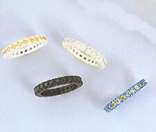 ANELLO BRONZO made in italy valenza anelli colorati gioielli di moda uomo donna